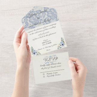 All in One Wedding Invite