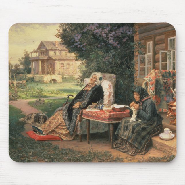 All in the Past, 1889 Mouse Pad (Front)