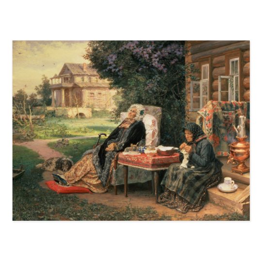 All in the Past, 1889 Postcard
