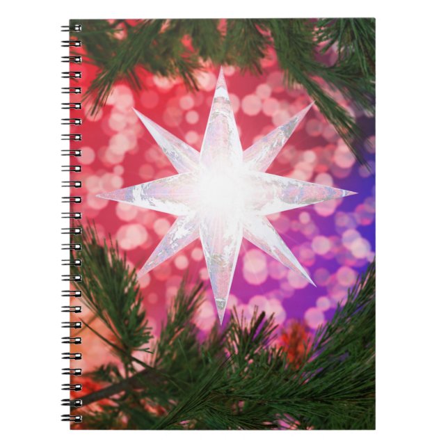 All Is Bright Christmas Notebook (Front)