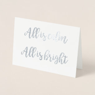 All is Calm, All is Bright Holiday Card