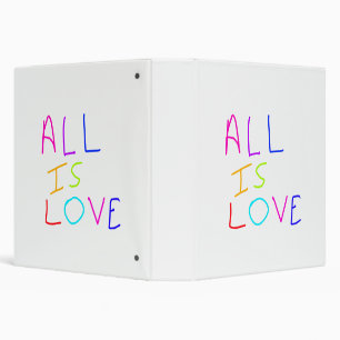 All is love rainbow colourful pride LGBTQ gay june Binder