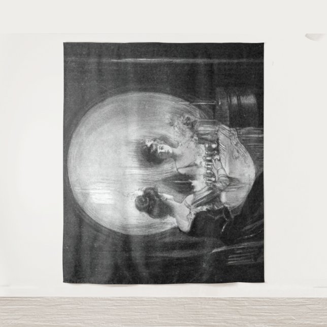 All is Vanity, by Charles Allan Gilbert Tapestry (Front)