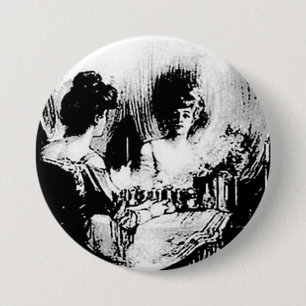 All Is Vanity Charles Allan Gilbert 3 Inch Round Button