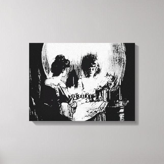 All Is Vanity Charles Allan Gilbert Canvas Print (Front)