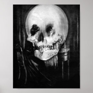 All Is Vanity Charles Allan Gilbert Poster