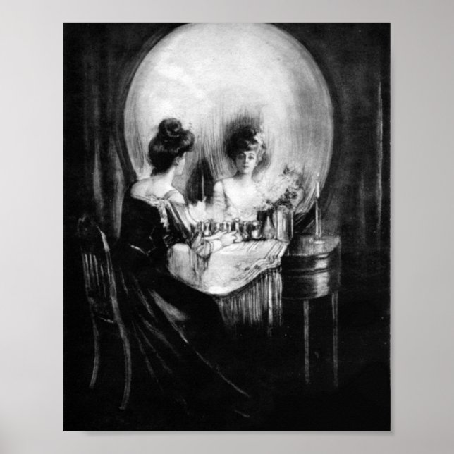 All Is Vanity Charles Allan Gilbert Poster (Front)