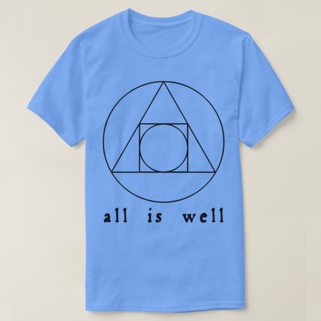 all is well Light T-Shirt (Design Front)
