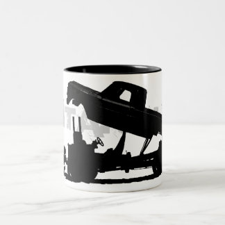 All jacked up Two-Tone coffee mug