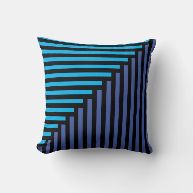 ''All Jazz'' Throw Pillow (Front)