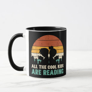 All Kids Are Reading Retro Read Book Lover Boys Gi Mug