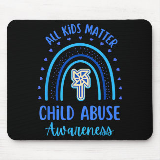 All kids Child Awareness Rainbow Funny Kids Mouse Pad