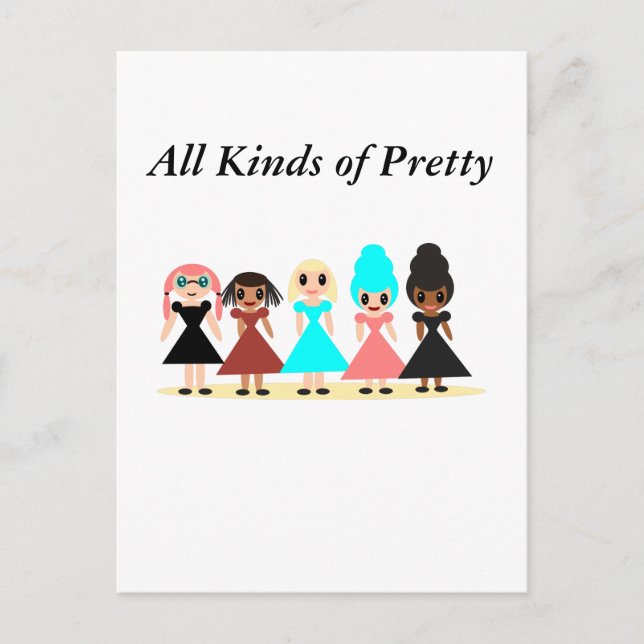 All Kinds of Pretty Postcard (Front)