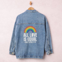 All Love Is Equal Pride LGBT Equal Rights Rainbow