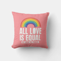All Love Is Equal Pride LGBT Equal Rights Rainbow