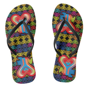 ALL LOVES BY MASANSER FLIP FLOPS