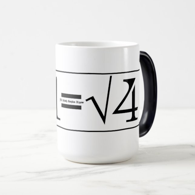 All Math Genius Know Magic Mug (Front Right)