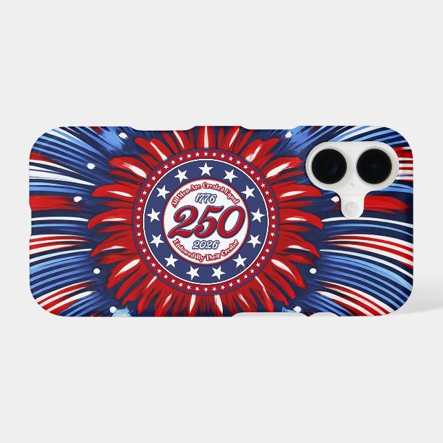 All Men Are Created Equal Graphic Firework Pop RWB (Back Horizontal)