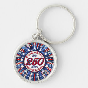 All Men Are Created Equal Graphic Fireworks Pop Wh Keychain