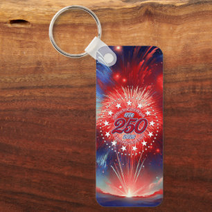 All Men Are Created Graphics Fireworks Clouds Keychain