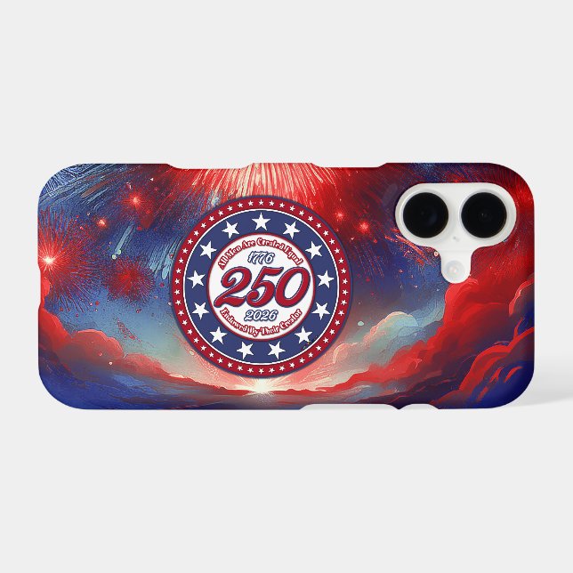 All Men Are Created Graphics Fireworks Clouds RWB (Back Horizontal)