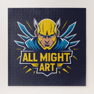 All Might Art Hero Puzzle