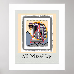 All Mixed Up Poster Art