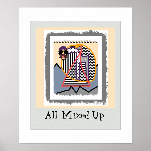 All Mixed Up Poster Art  (Front)