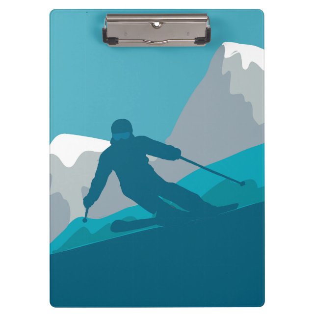 All Mountain Skiing   Clipboard (Front)