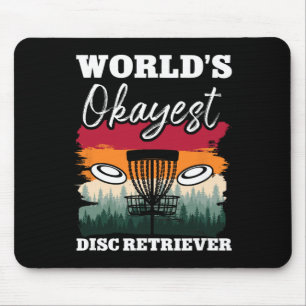 All My Discs Have Separation Anxiety Disc Golf Mouse Pad