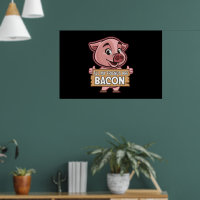 All My Friends Are Bacon Funny Pig Meat Pork Love