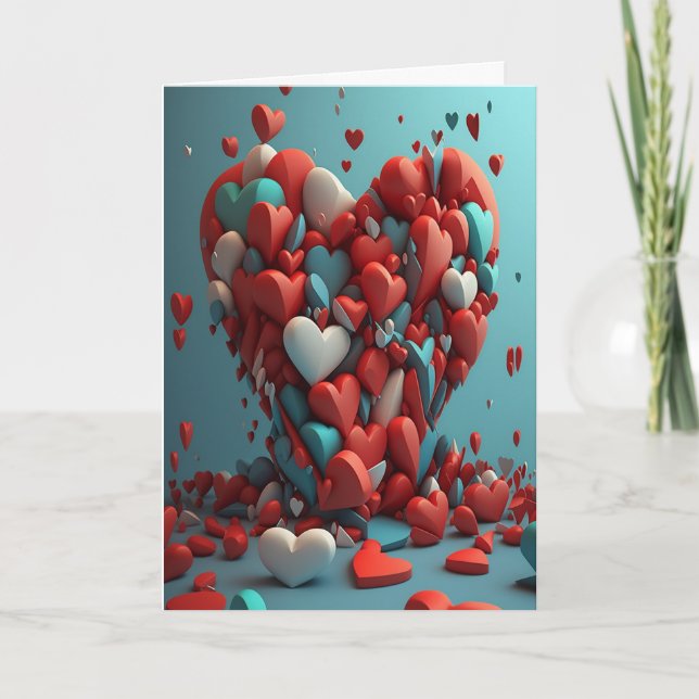 All My Heart for You Card (Front)