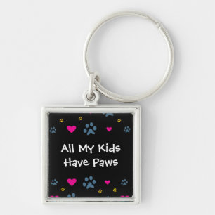 All My Kids-Children Have Paws Keychain