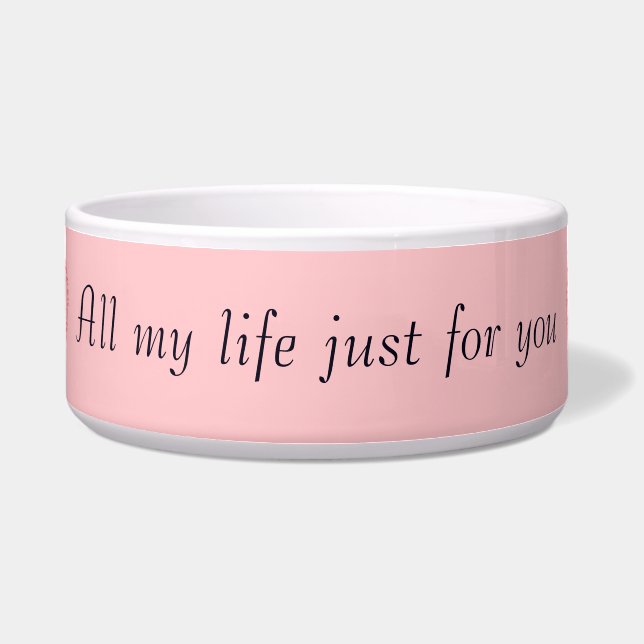 All my life just for you (Front)