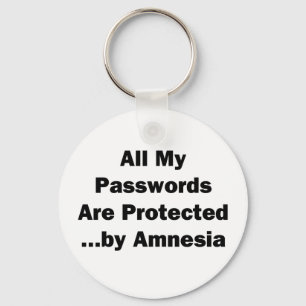 All My Passwords are Protected...by Amnesia Keychain
