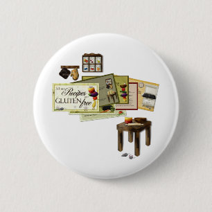 All My Recipes are Gluten Free 2 Inch Round Button