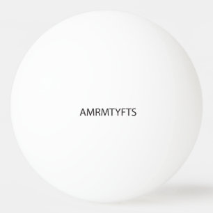 All My roommates thank you for the show.ai Ping Pong Ball