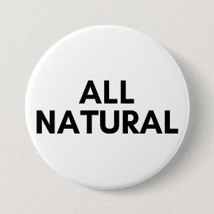 all natural 3 inch round button