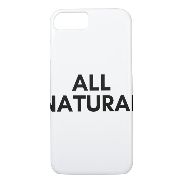all natural Case-Mate iPhone case (Back)