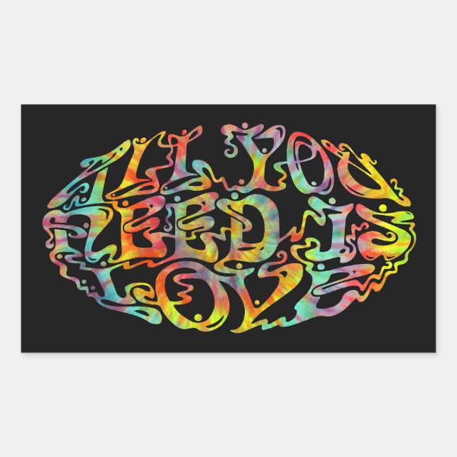 All Need Love III Sticker (Front)