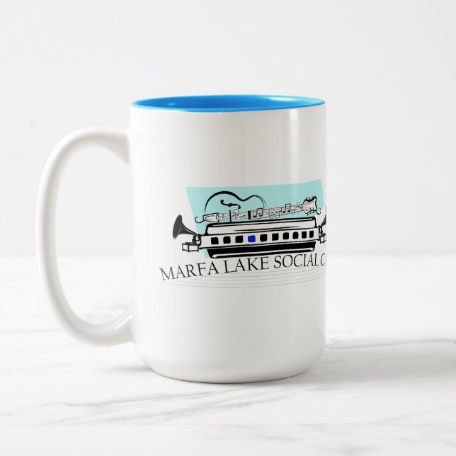 All New Marfa Lake Social Club Coffee Mug (Left)