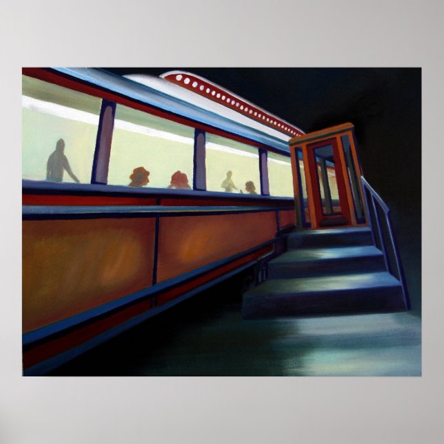 ALL NIGHT DINER POSTER (Front)