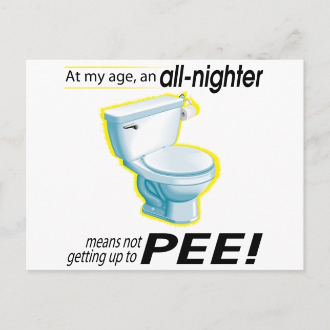 All-Nighter Postcard (Front)