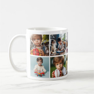 All Occasion 10 Photo Personalized Kids & Adults Coffee Mug