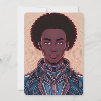 All Occasion Afrofuturism Invitation 5" x 7"