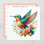 All Occasion Invitation<br><div class="desc">This beautiful hummingbird is perfect for any occasion from showers to birthday ... brunch ... luncheon ... celebrations ... meetings ... You Name It on Zazzle! This is a template, so you change the text. Please check out my COLLECTIONS (and scroll to the end since new products seem to be...</div>