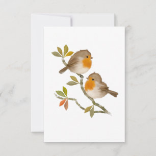 All Occasion Robin Birds Note Card