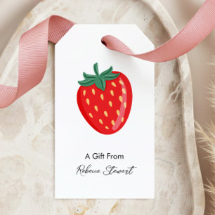 All Occasion Strawberry A Gift From Personalized Tags