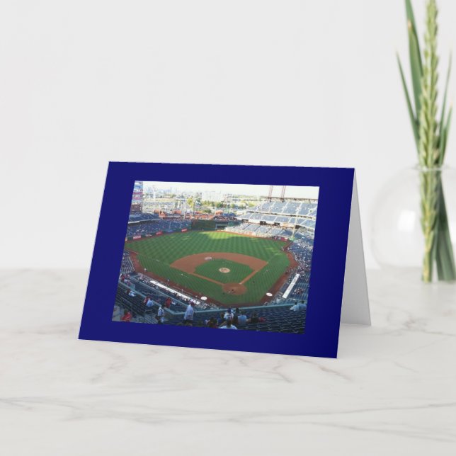 ALL OCCASION TAKE ME OUT TO THE BALLFIELD CARD (Front)
