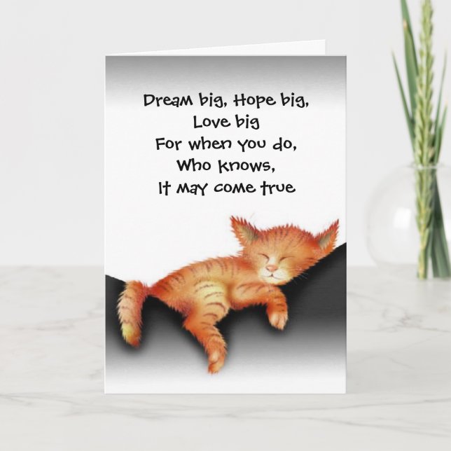 All Occasions Motivational Greeting Card (Front)